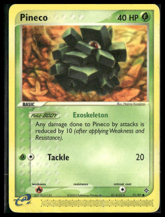Pineco #71/97 Dragon Pokemon MP