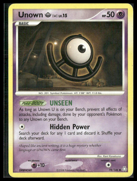 Unown (U) #78/146 Legends Awakened LP