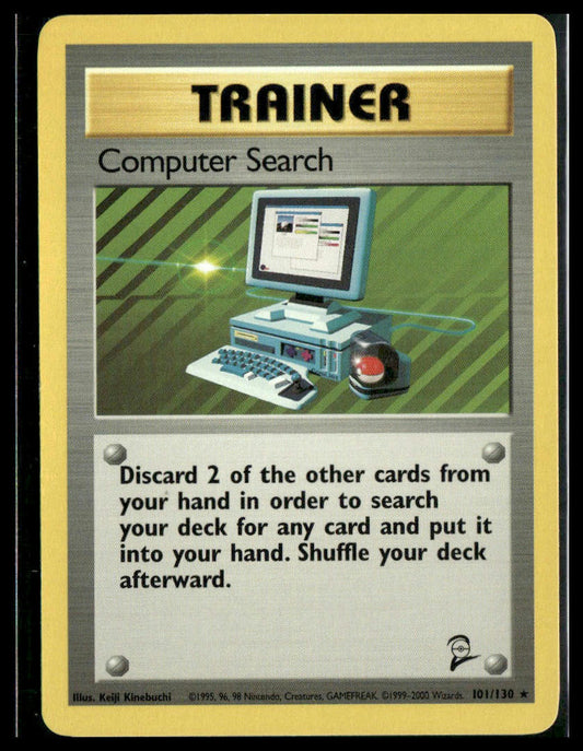 Computer Search #101/130 Base Set 2 NM