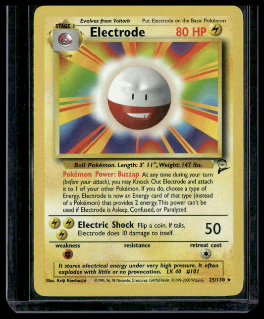 Electrode #025/130 Base Set 2 NM