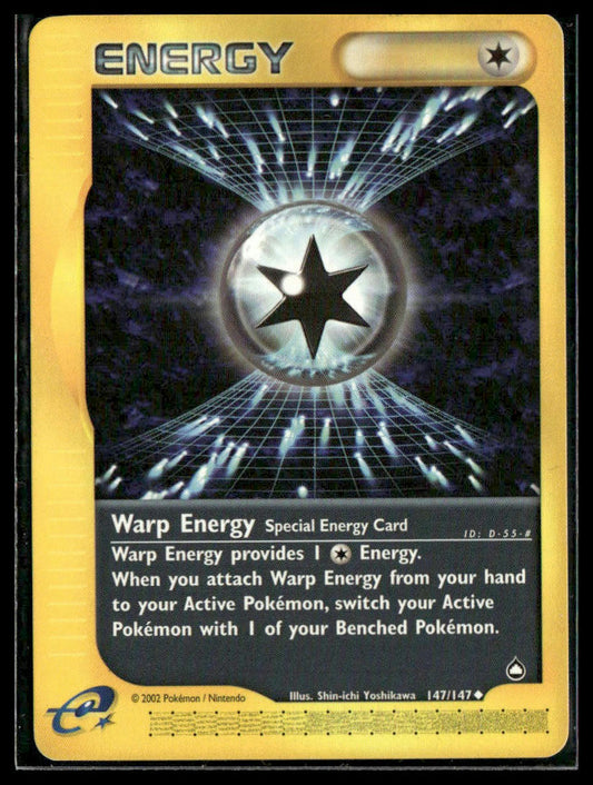 Warp Energy #147/147 Aquapolis NM