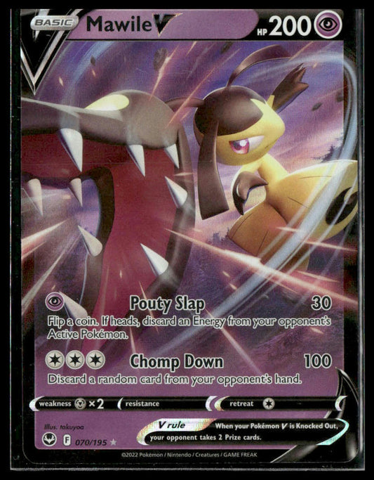 Mawile V #070/195 Silver Tempest NM