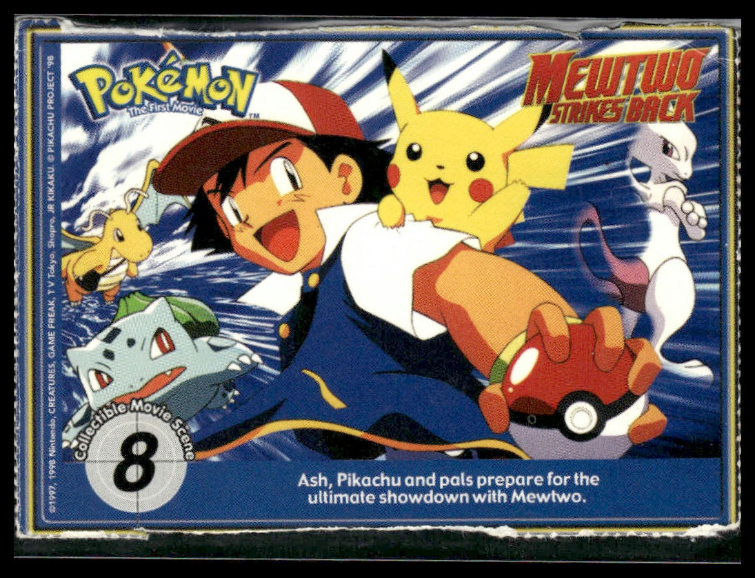 Horsea #116 Burger King Trivia Card Pokémon MP