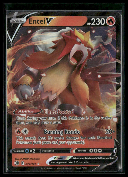 Entei V #022/172 Brilliant Stars VLP