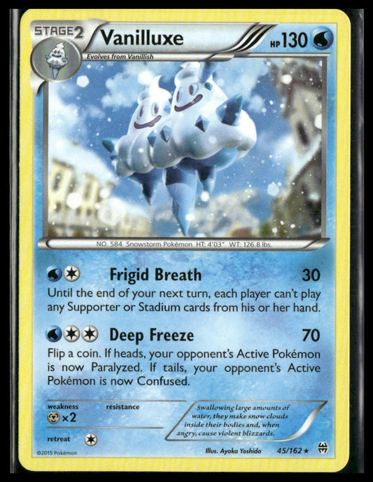 Vanilluxe #45/162 BREAKthrough LP