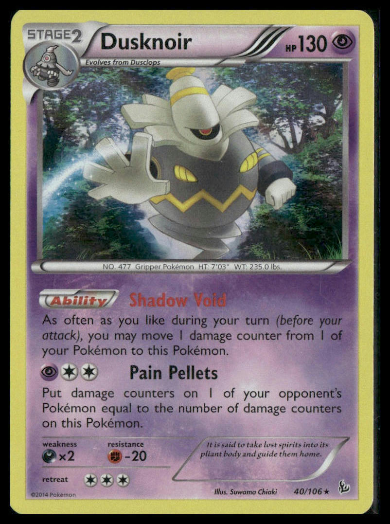 Dusknoir #40/106 Holo Flashfire LP
