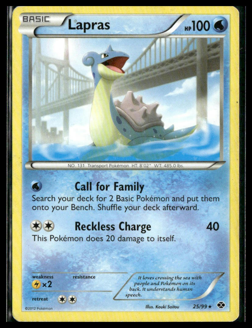 Lapras #25/99 Next Destinies LP