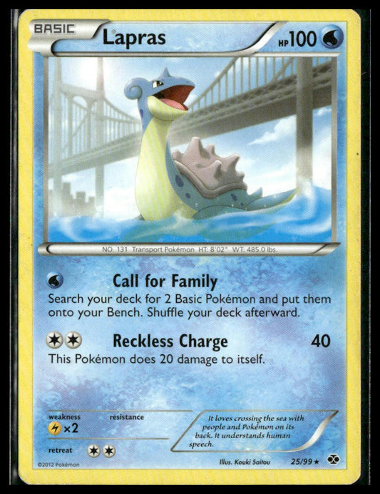 Lapras #25/99 Next Destinies LP