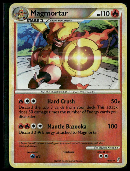 Magmortar #16/95 Reverse Holo Call of Legends LP