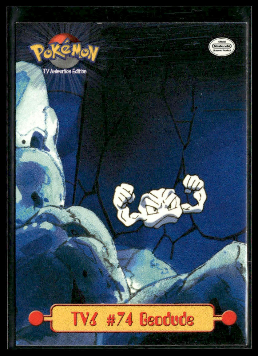 Geodude #TV6 1999 Topps TV LP