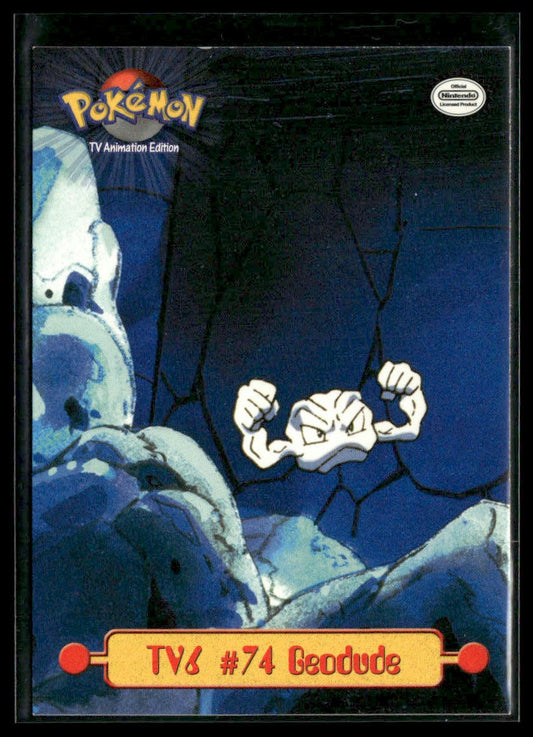 Geodude #TV6 1999 Topps TV LP