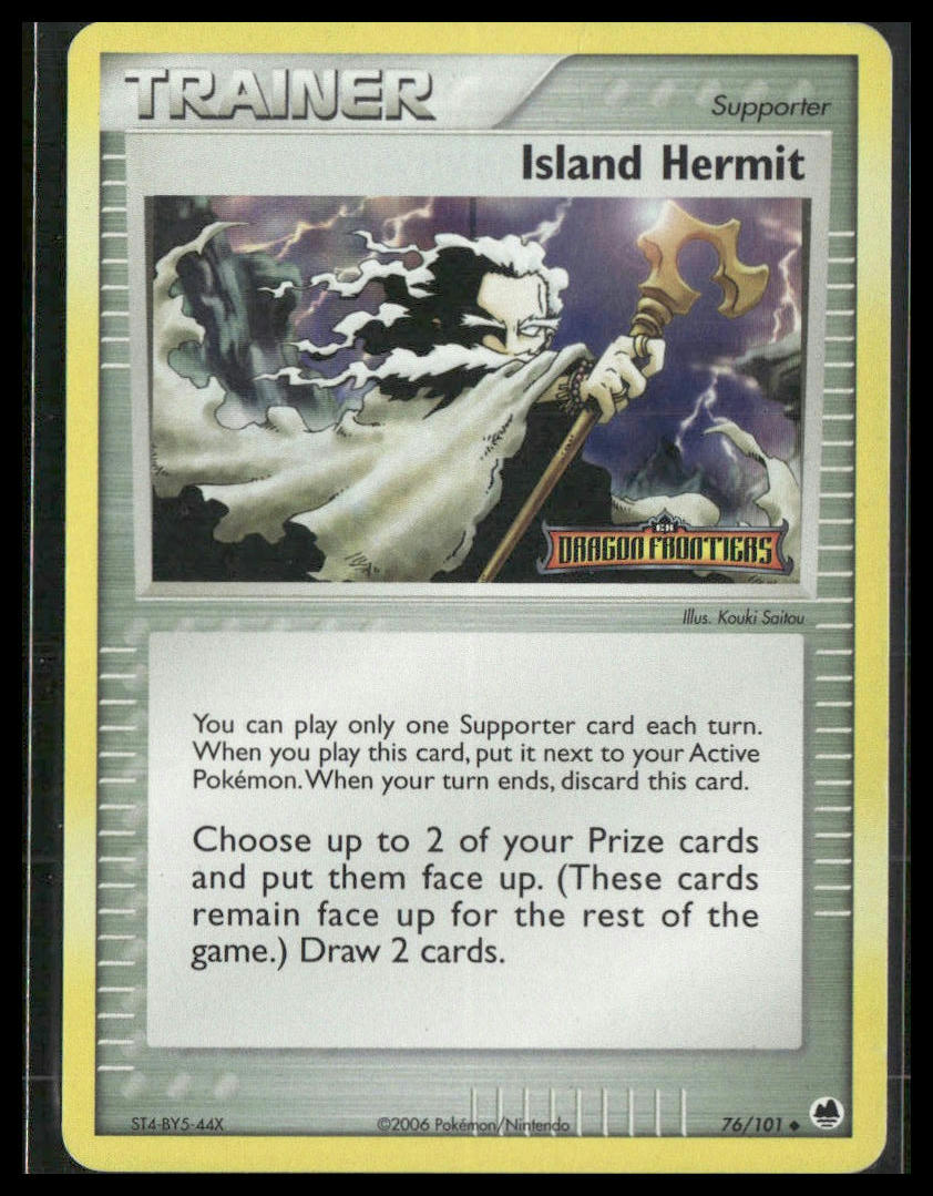 Island Hermit #76/101 STAMP Dragon Frontiers MP
