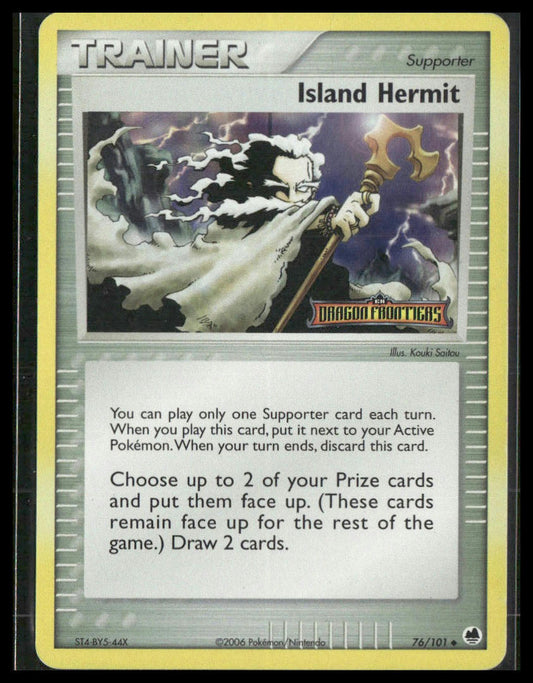 Island Hermit #76/101 STAMP Dragon Frontiers MP