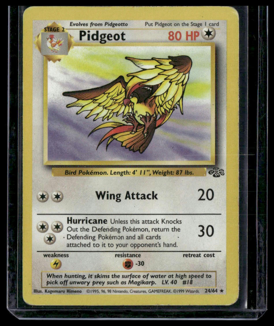 Pidgeot #24/64 Jungle MP/HP