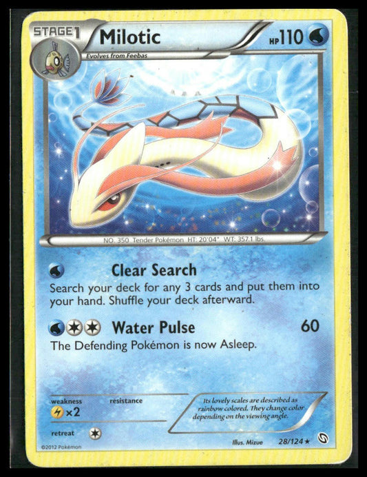 Milotic #28/124 Dragons Exalted MP/HP