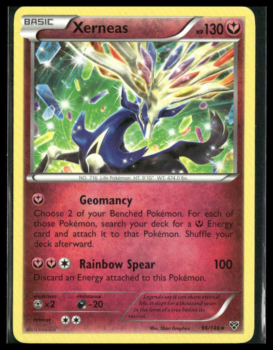 Xerneas #96/146 XY Base Set LP/MP