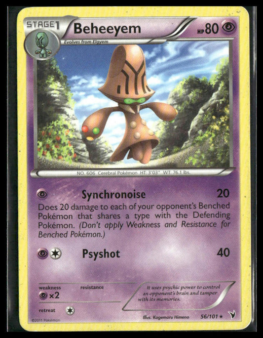 Beheeyem #56/101 Noble Victories MP/HP