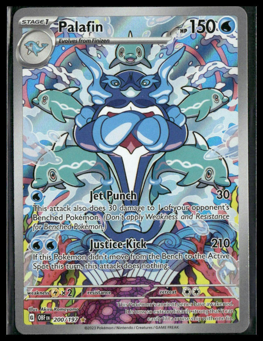 Palafin #200/197 Obsidian Flames NM