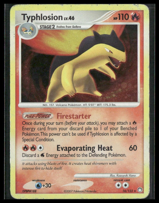 Typhlosion #16/123 Mysterious Treasures HP