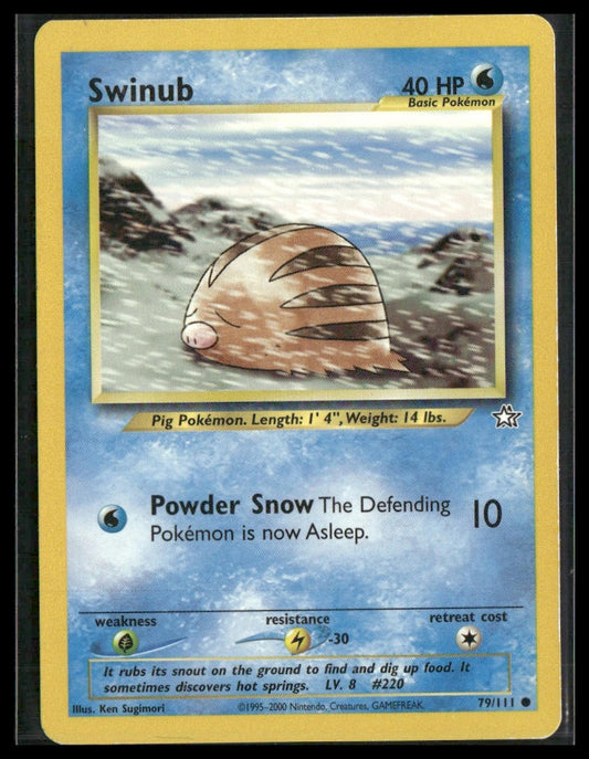 Swinub #079/111 Neo Genesis LP