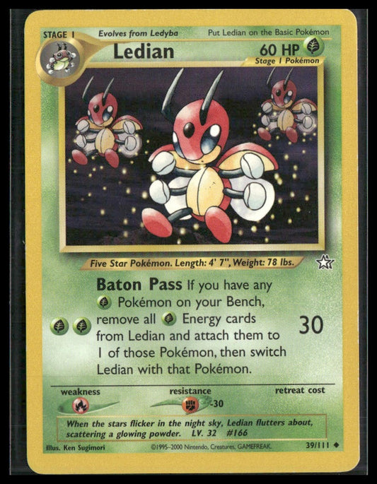 Ledian #039/111 Neo Genesis LP