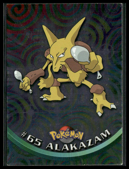 Alakazam #65 Foil Topps TV MP