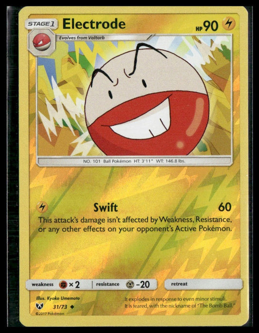 Electrode #31/73 Reverse Holo Shining Legends LP