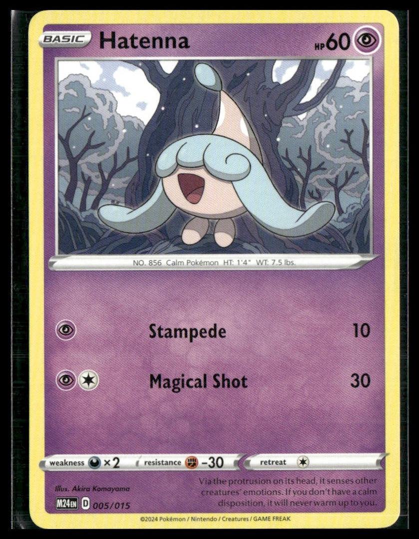 Hatenna #5/15 McDonald's Promo 2024 VLP
