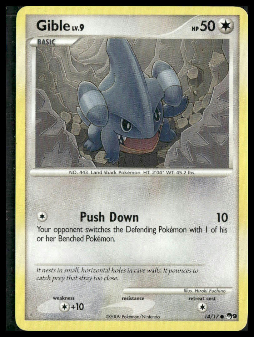 Gible #014/017 POP Series 9 LP