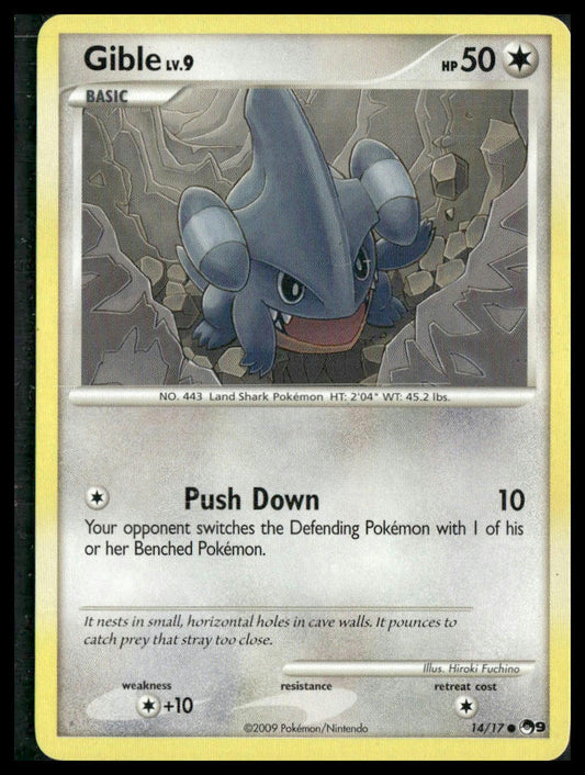 Gible #014/017 POP Series 9 LP
