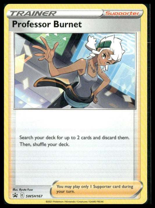 Professor Burnet #SWSH167 Sword & Shield Promo Cards LP