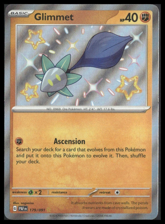 Glimmet #179/091 Paldean Fates NM