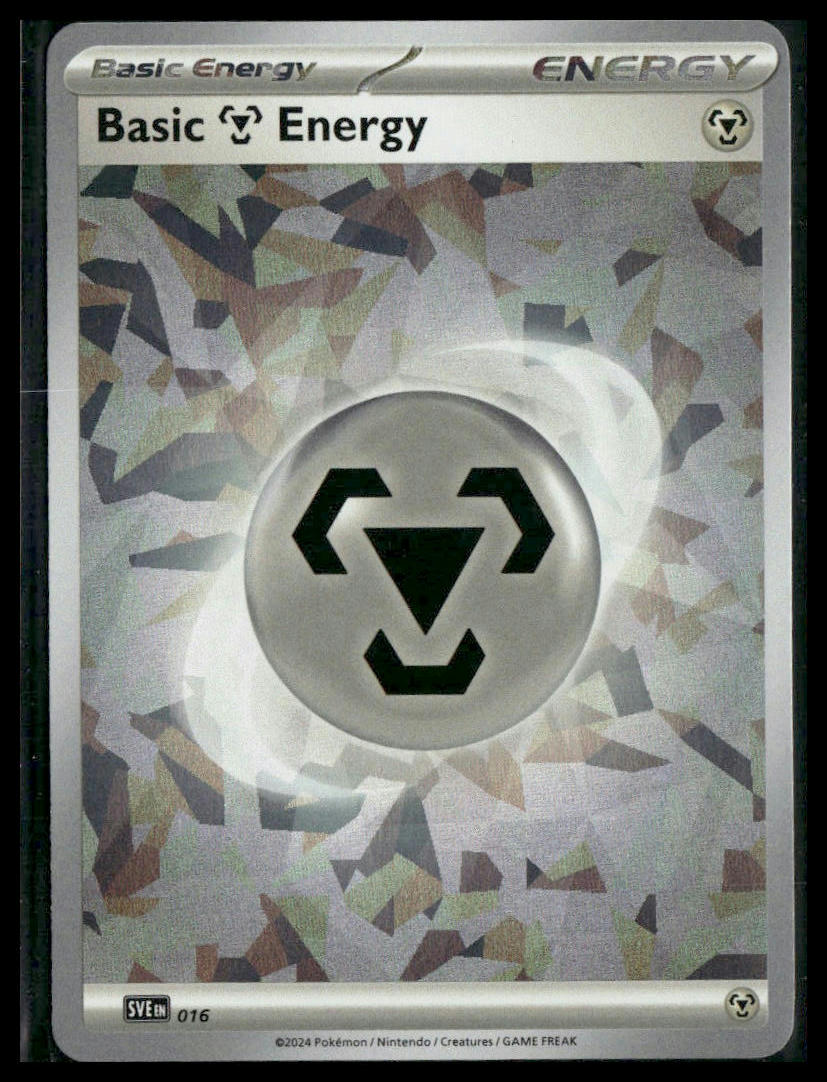 Basic Metal Energy (Cracked Ice Holo) #016 Stellar Crown NM