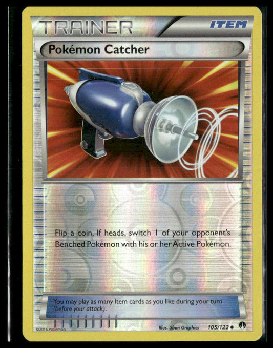 Pokemon Catcher #105/122 Reverse Holo BREAKpoint VLP