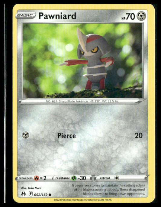 Pawniard #092/159 Crown Zenith NM