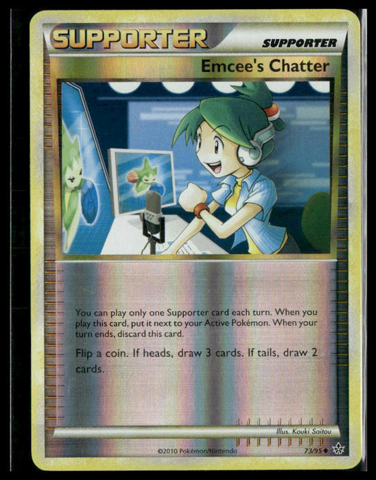 Emcee's Chatter #73/95 Reverse Holo Unleashed VLP
