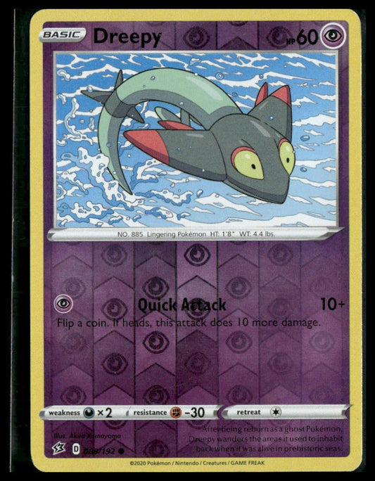 Dreepy #089/192 Reverse Holo Rebel Clash LP
