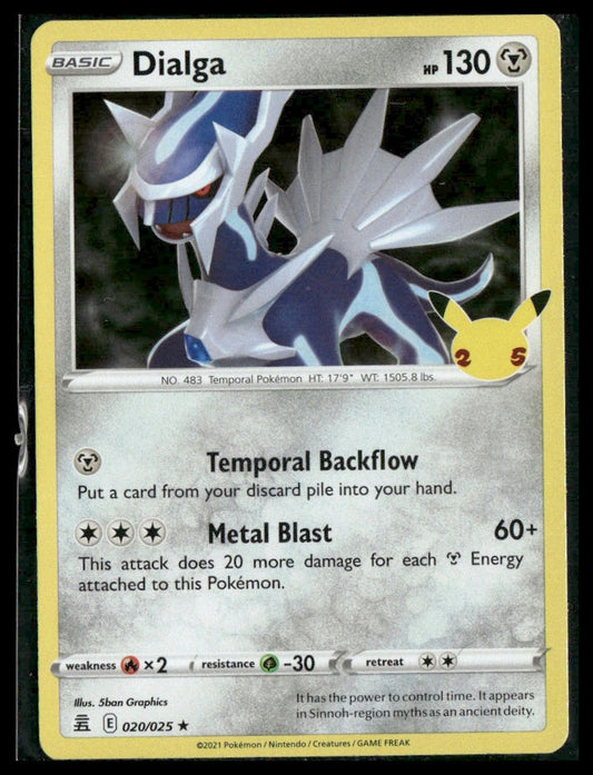 Dialga #020/025 Celebrations NM