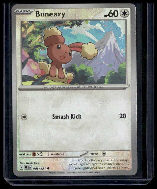 Buneary (Master Ball Pattern) #083/131 Prismatic Evolutions NM