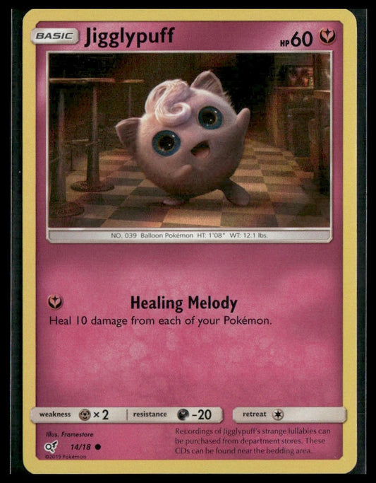 Jigglypuff (Holo Common) #14/18 Detective Pikachu VLP