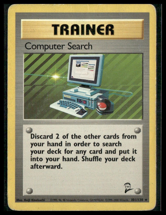 Computer Search #101/130 Base Set 2 HP