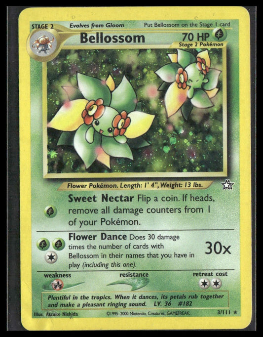 Bellossom #003/111 Neo Genesis DMG