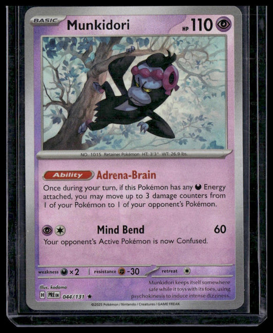 Munkidori (Master Ball) #044/131 Prismatic Evolutions NM