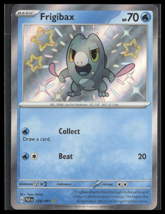 Frigibax #128/091 Paldean Fates NM