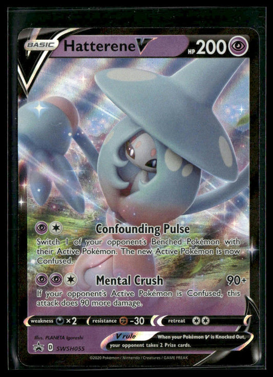 Hatterene V #SWSH055 Sword & Shield Promo Cards NM