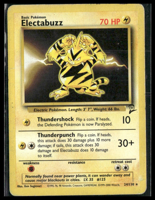 Electabuzz #024/130 Base Set 2 HP
