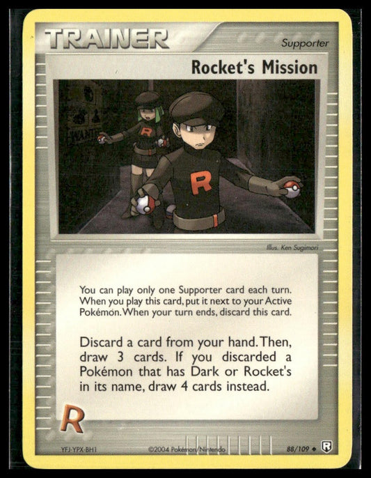 Rocket's Mission #88/109 Team Rocket Returns LP