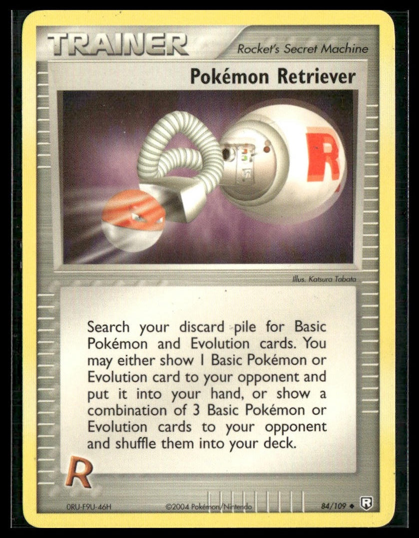 Pokemon Retriever #84/109 Team Rocket Returns LP