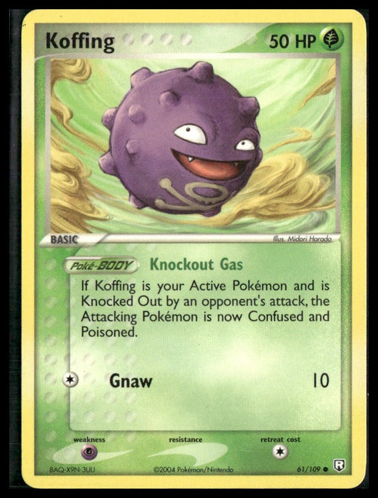 Koffing #61/109 Team Rocket Returns LP
