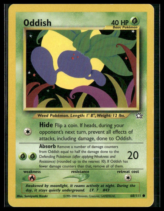 Oddish #068/111 Neo Genesis LP
